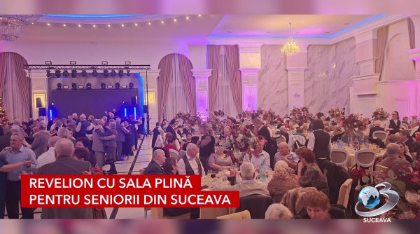 revelion cu sala plina pentru seniorii din suceava