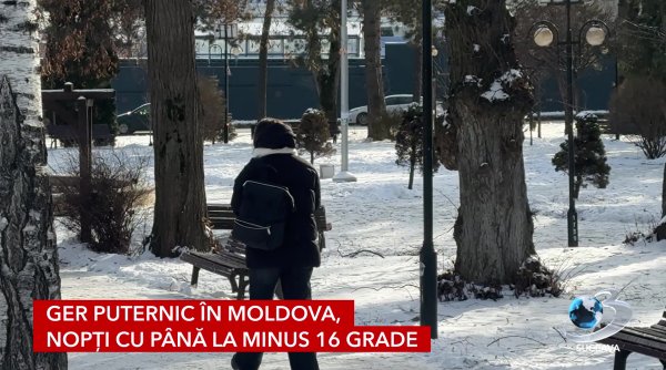 ger puternic in moldova nopti cu pana la minus 16 grade