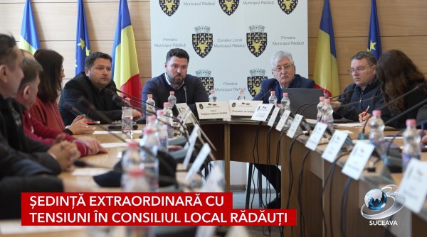 sedinta extraordinara cu tensiuni in consiliul local radauti