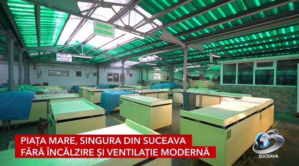 comert la limita inghetului gerul a gonit vanzatorii din piata mare