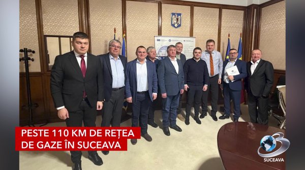 gaz metan pentru opt localitati din suceava