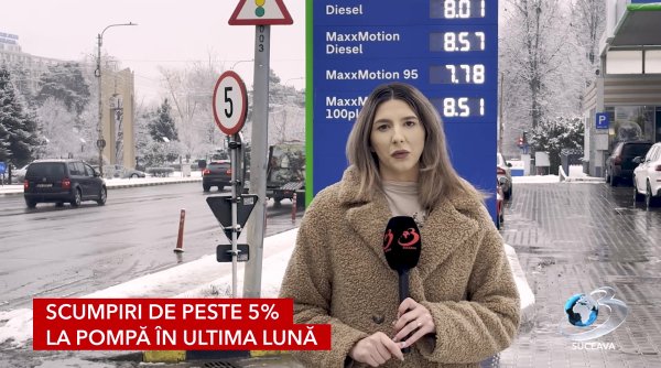 motorina a depasit pragul de 8 lei in suceava