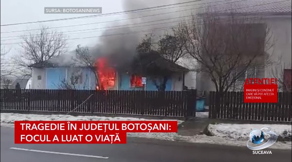 tragedie in judetul botosani focul a luat o viata