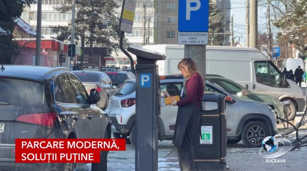 soferii din suceava prinsi intre trafic si parcometre