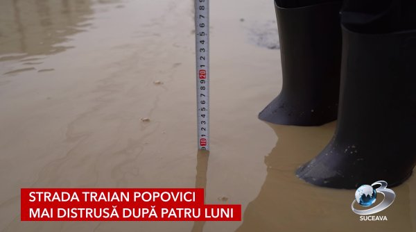 strada traian popovici mai distrusa dupa patru luni