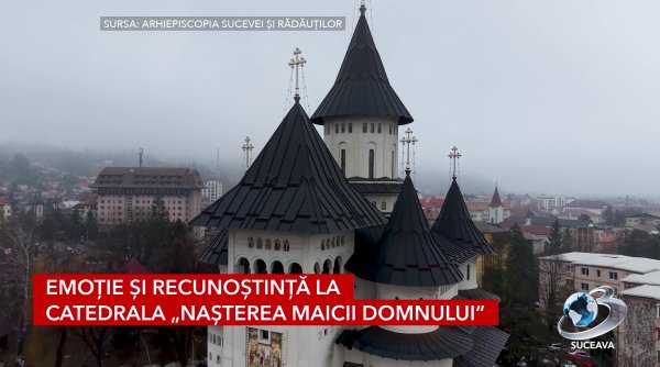 liturghie arhiereasca si instalare de paroh la gura humorului