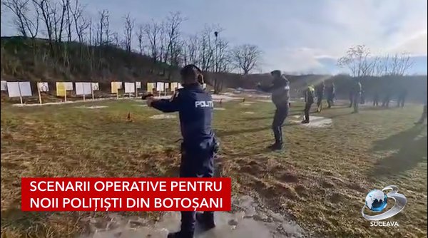 scenarii operative pentru noii politisti din botosani