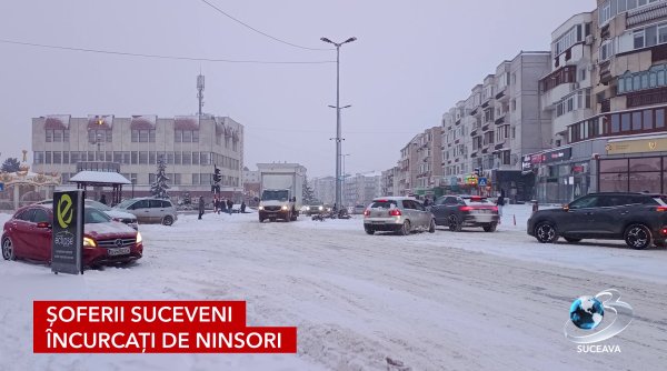 soferii suceveni incurcati de ninsori