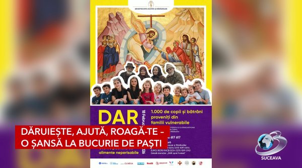 dar spre inviere bucurie pentru 1000 de suflete