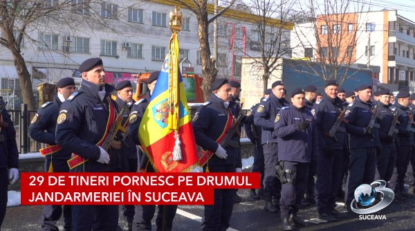 29 de tineri pornesc pe drumul jandarmeriei in suceava