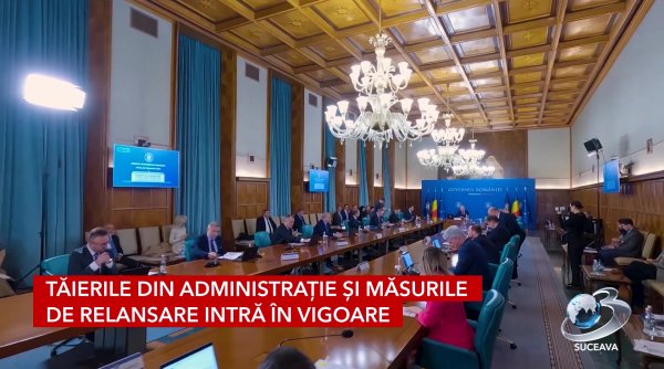 guvernul adopta doua ordonante pentru reforma administrativa si relansare economica