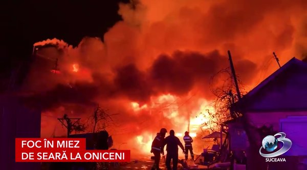 foc in miez de seara la oniceni