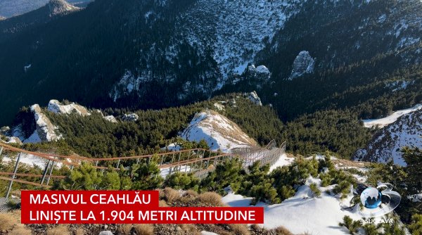 masivul ceahlau liniste la 1 904 metri altitudine