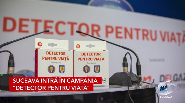 suceava intra in campania detector pentru viata