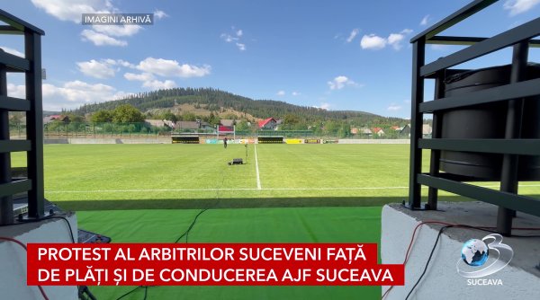 protest al arbitrilor suceveni fata de plati si de conducerea ajf suceava