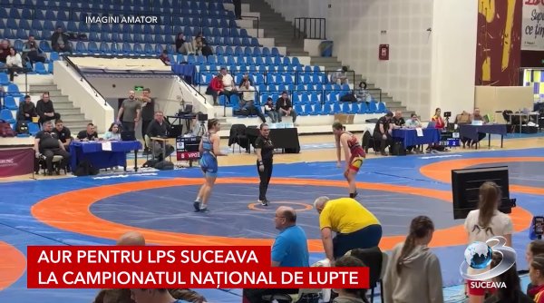aur pentru lps suceava la campionatul national de lupte