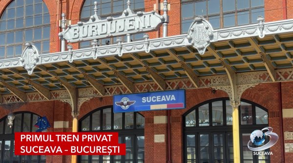 primul tren privat suceava bucuresti