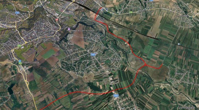 varianta de ocolire din sud estul sucevei ajunge in faza studiului de fezabilitate
