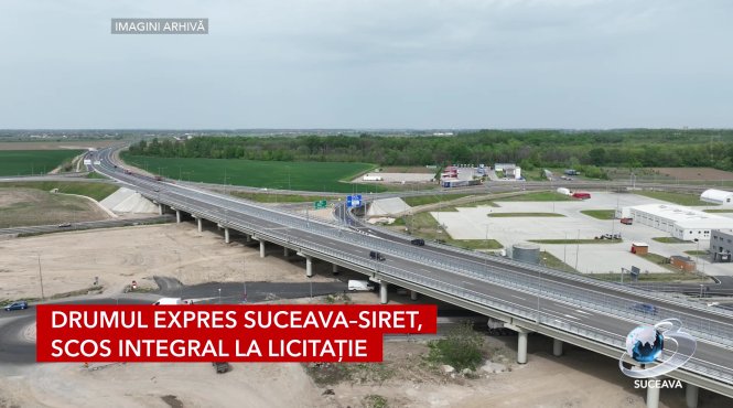 drumul expres suceava siret scos integral la licitatie