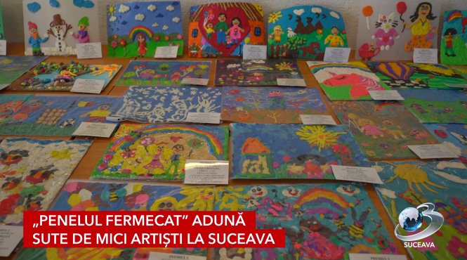 penelul fermecat aduna sute de mici artisti la suceava