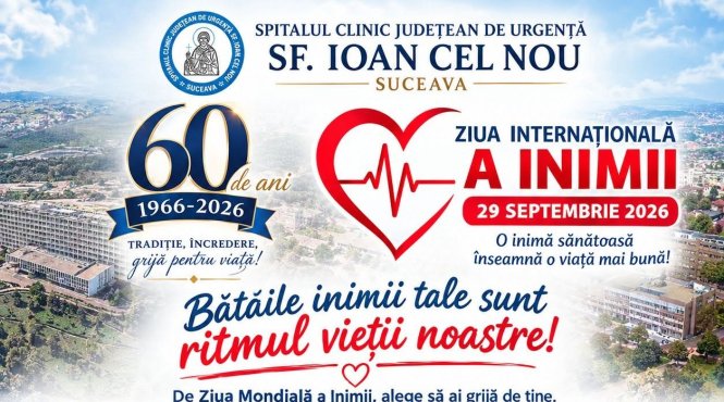 de ziua mondiala a inimii medicii suceveni atrag atentia asupra preventiei