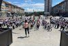 Inspectoratul Școlar Județean a organizat vineri Flashmob-ul „Respect - Plus armonie, minus violență”   352