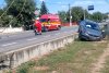 O femeie a ajuns cu mașina înafara părții carosabile, la Ilișești 2253