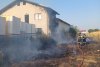 Intervenție contracronometru pentru pompieri la Stamate, în urma unui incendiu izbucnit la un depozit de materiale 2309