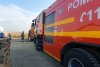 Intervenție contracronometru pentru pompieri la Stamate, în urma unui incendiu izbucnit la un depozit de materiale 2310