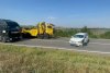 Trafic blocat ore bune în urma unui accident între un TIR și o mașină la Bunești 2426