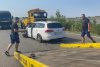 Trafic blocat ore bune în urma unui accident între un TIR și o mașină la Bunești 2427