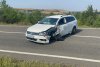 Trafic blocat ore bune în urma unui accident între un TIR și o mașină la Bunești 2428