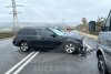 Accident rutier produs între un autoturism și o camionetă; cei doi șoferi au scăpat ca prin minune 5297