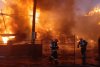 Incendiu violent într-o gospodărie din Capu Câmpului, în prima zi a anului; intervenție cu șase autospeciale 7459