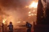 Incendiu violent într-o gospodărie din Capu Câmpului, în prima zi a anului; intervenție cu șase autospeciale 7462