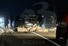 Accident rutier neobișnuit lângă Fălticeni: autoturism grav avariat și pierderi în rândul ovinelor 7549