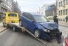 Bulevardul Ana Ipătescu, scena unui nou accident rutier cu două mașini implicate 8295