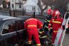 Șofer transportat la spital, mașină distrusă într-un accident la Vicovu de Sus 8609