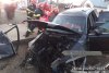 Șofer transportat la spital, mașină distrusă într-un accident la Vicovu de Sus 8613