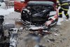 Șase persoane au fost implicate într-un accident cu două autoturisme, la Șaru Dornei 8829