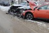 Șase persoane au fost implicate într-un accident cu două autoturisme, la Șaru Dornei 8834