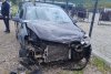 Ambulanță implicată într-un accident rutier, după ce o mașină nu i-a acordat prioritate 10389