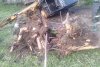 Rădășenean, prins cu piciorul sub mini-excavatorul cu care lucra 10403