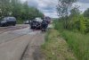 Autoturism făcut scrum în câteva minute, la Bunești 10464