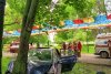 O mașină scăpată de sub control s-a oprit într-un copac din parc, la Rădăuți 10527