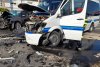 Impact frontal între un microbuz cu 17 persoane și un autoturism, la Văculești, Botoșani 10768
