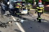 Impact frontal între un microbuz cu 17 persoane și un autoturism, la Văculești, Botoșani 10774