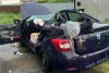 Accident șocant la Drăgușeni: Cupola unei mașini a fost ruptă în impactul cu un tir 10957