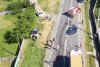 Un nou accident pe E85, la Drăgușeni: Impact între un autoturism și un TIR, doi răniți 10983