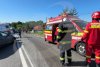 Un nou accident pe E85, la Drăgușeni: Impact între un autoturism și un TIR, doi răniți 10986